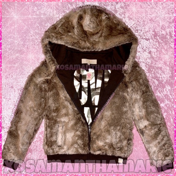 PINK Victoria's Secret Jackets & Blazers - VS PINK Faux Fur Jacket